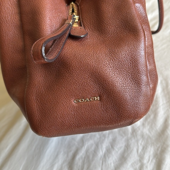 Beautiful Coach cognac leather handbag- perfect condition! - Picture 5 of 7